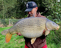 A carp caught from Jake's Lake