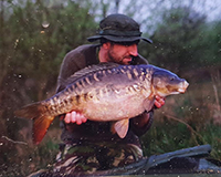 A carp caught from the Top Lake