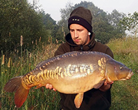 A carp caught from the Top Lake