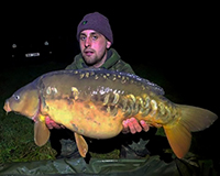 A carp caught from the Top Lake