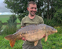 A carp caught from the Top Lake
