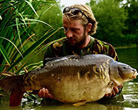 A carp caught from the Top Lake